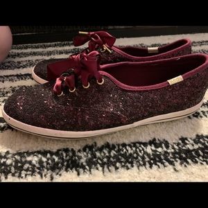Keds x Kate Spade glitter sneakers